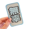 النسخة الكورية من الكتاب السحري ذي اللون الأحمر الغامض، الملصق بالحلوى والشعر الهندسي الخلاق Item Picture